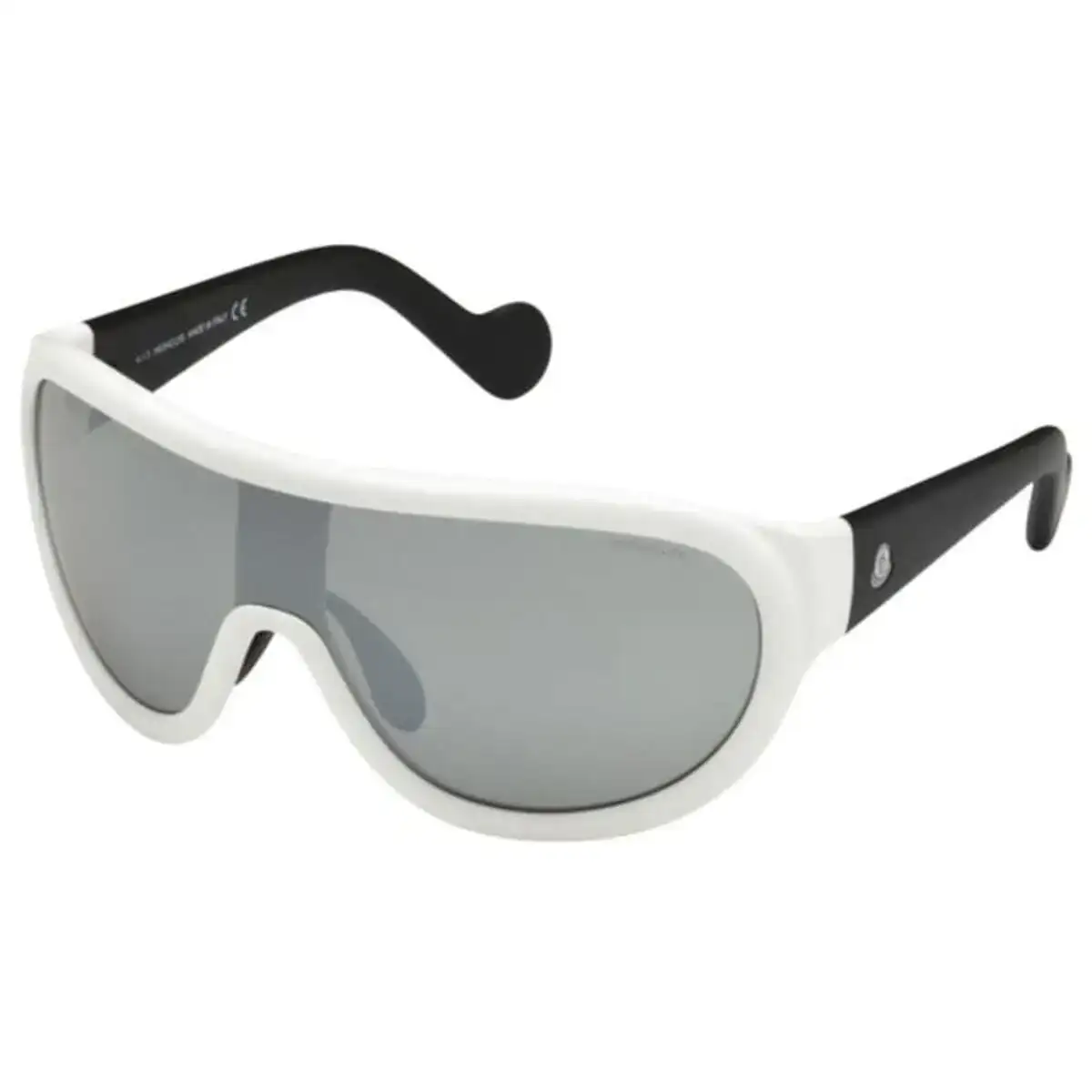 Lunettes de soleil homme moncler white black grey mirror_4043. DIAYTAR COTE D'IVOIRE - Où le Shopping Devient une Aventure Culturelle. Plongez dans notre univers de produits qui célèbrent l'héritage et l'artisanat du Côte d'Ivoire.