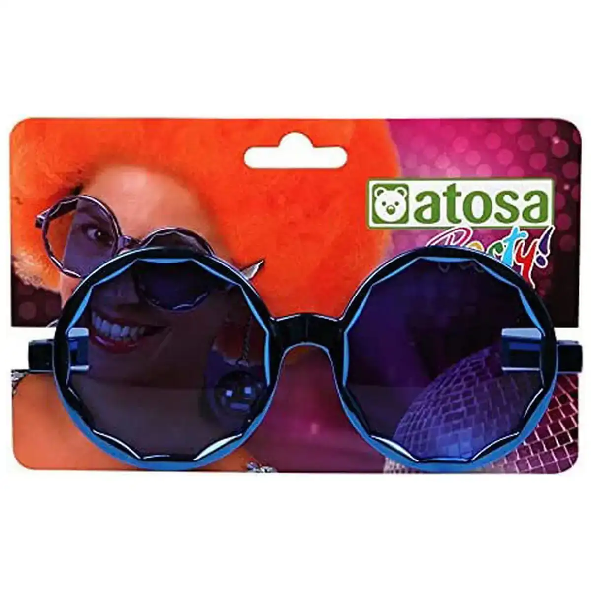 Lunettes hippie bleu anos 70_6491. Entrez dans l'Univers de DIAYTAR COTE D'IVOIRE - Où Chaque Produit a son Histoire. Explorez notre catalogue et découvrez des trésors qui racontent la riche culture du Côte d'Ivoire.