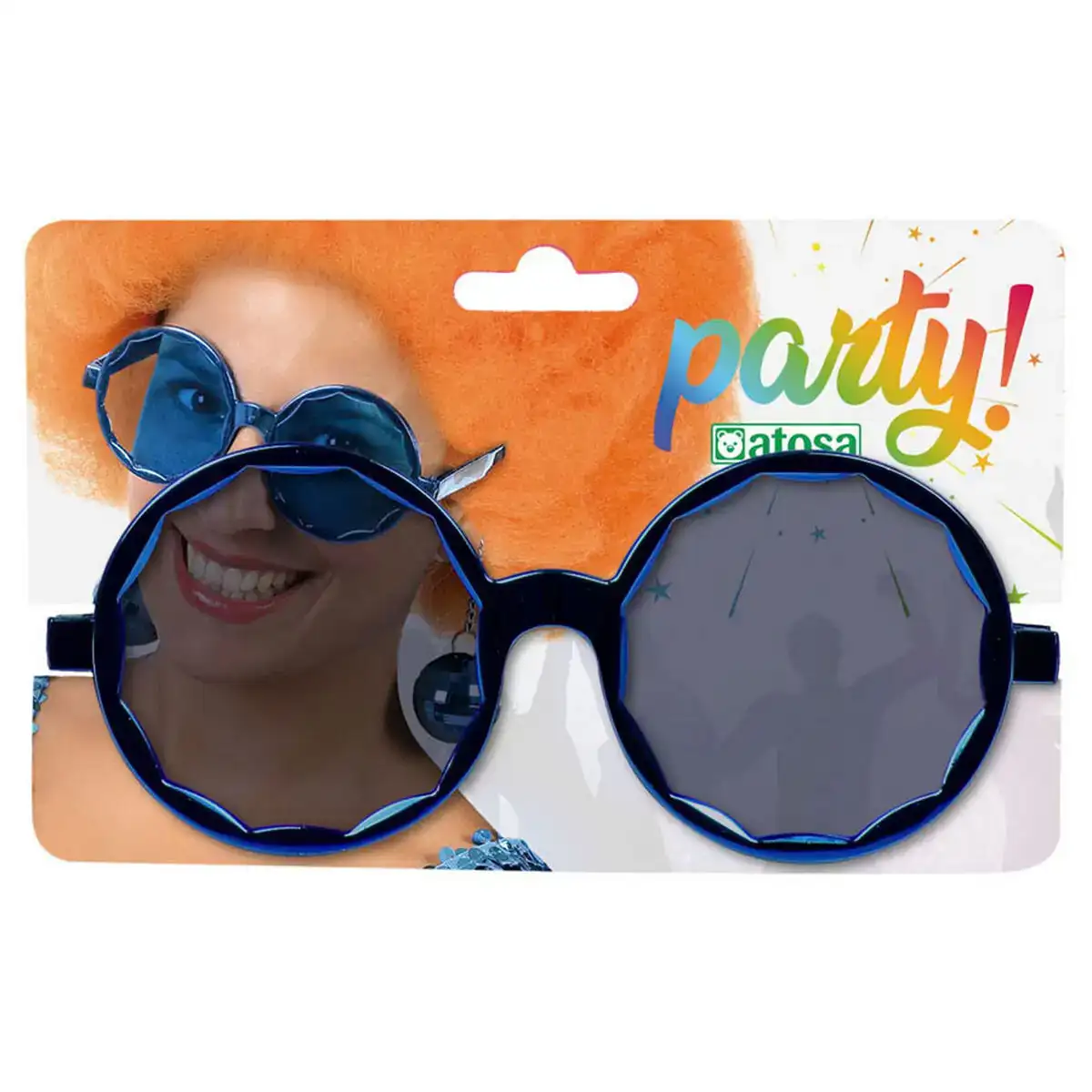 Lunettes hippie bleu anos 70_7662. DIAYTAR COTE D'IVOIRE - Où Chaque Détail Fait la Différence. Parcourez notre sélection soignée et choisissez des articles qui rehaussent votre quotidien, du fonctionnel à l'esthétique.