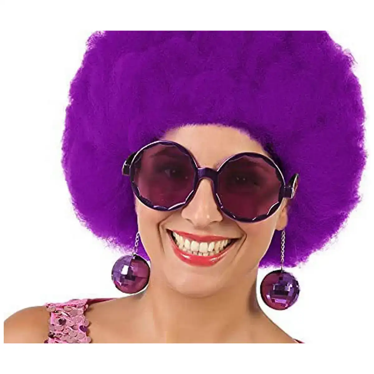 Lunettes hippie violet anos 70_6747. Bienvenue sur DIAYTAR COTE D'IVOIRE - Votre Source de Trouvailles Uniques. Explorez nos rayons virtuels pour dénicher des trésors que vous ne trouverez nulle part ailleurs, allant des trésors artisanaux aux articles tendance.