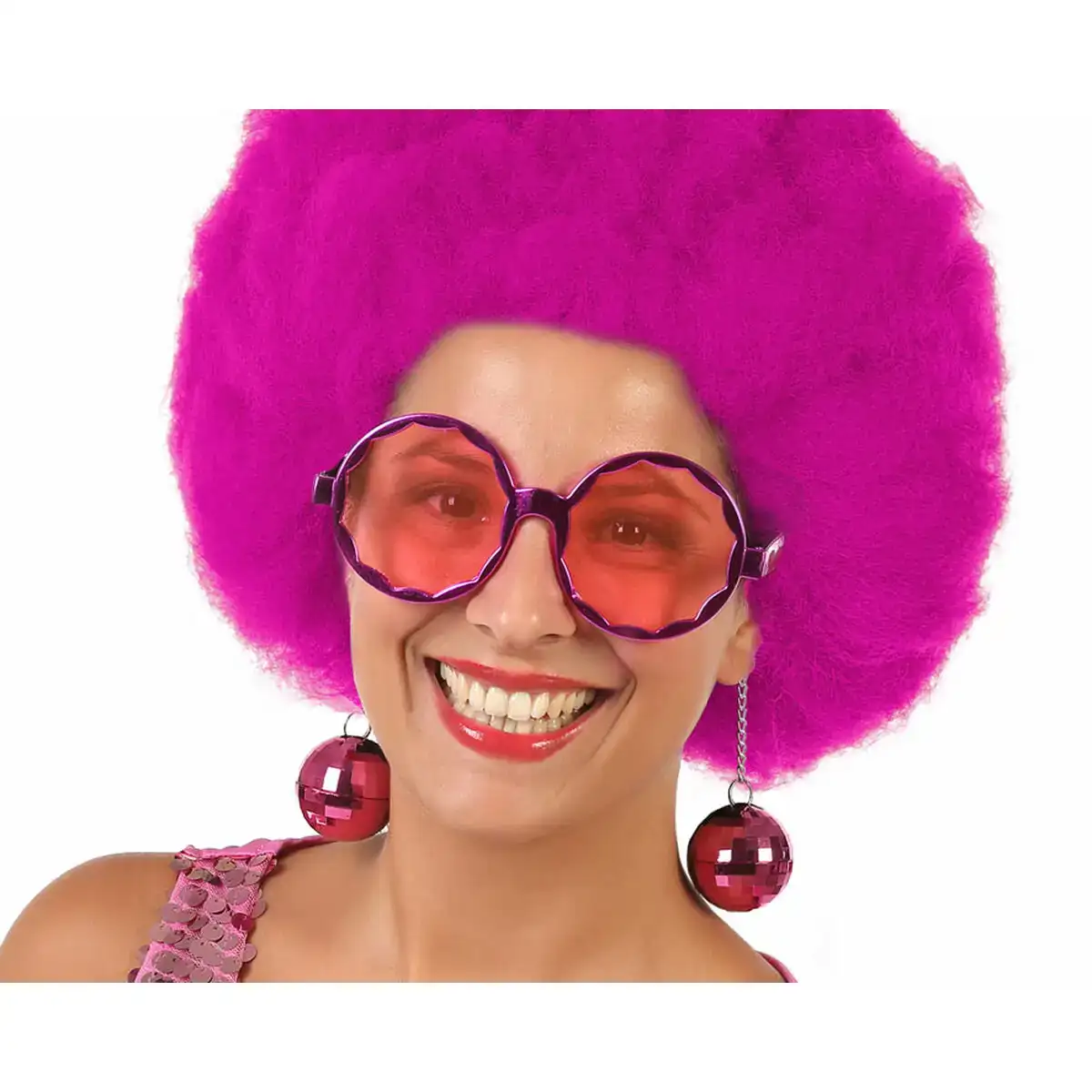 Lunettes orange grand hippie fuchsia anos 70_4713. DIAYTAR COTE D'IVOIRE - Votre Destinée Shopping Personnalisée. Plongez dans notre boutique en ligne et créez votre propre expérience de shopping en choisissant parmi nos produits variés.