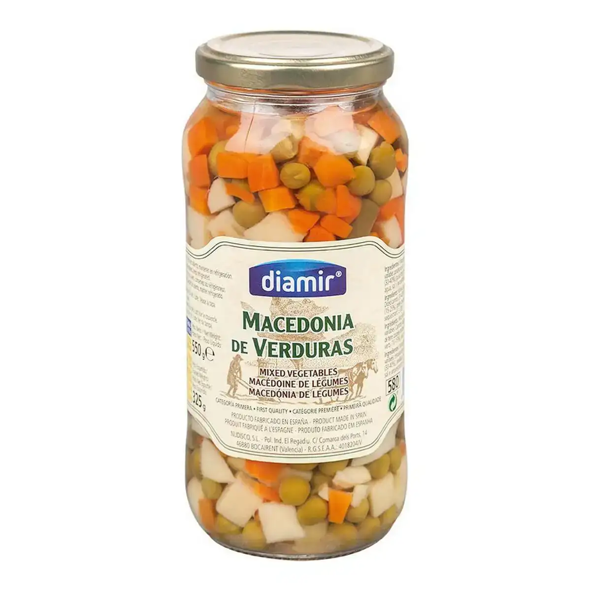 Macedoine de legumes diamir 550 g _2588. Entrez dans l'Univers de DIAYTAR COTE D'IVOIRE - Où Choisir est un Voyage. Explorez notre gamme diversifiée et trouvez des articles qui répondent à tous vos besoins et envies.