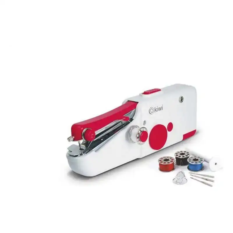 Machine a coudre portative de voyage kiwi 220 240 v 50 60 hz rouge blanc_1952. DIAYTAR COTE D'IVOIRE - L'Art de Vivre l'Excellence au Quotidien. Explorez notre gamme et choisissez des produits qui ajoutent une note de prestige à votre vie.