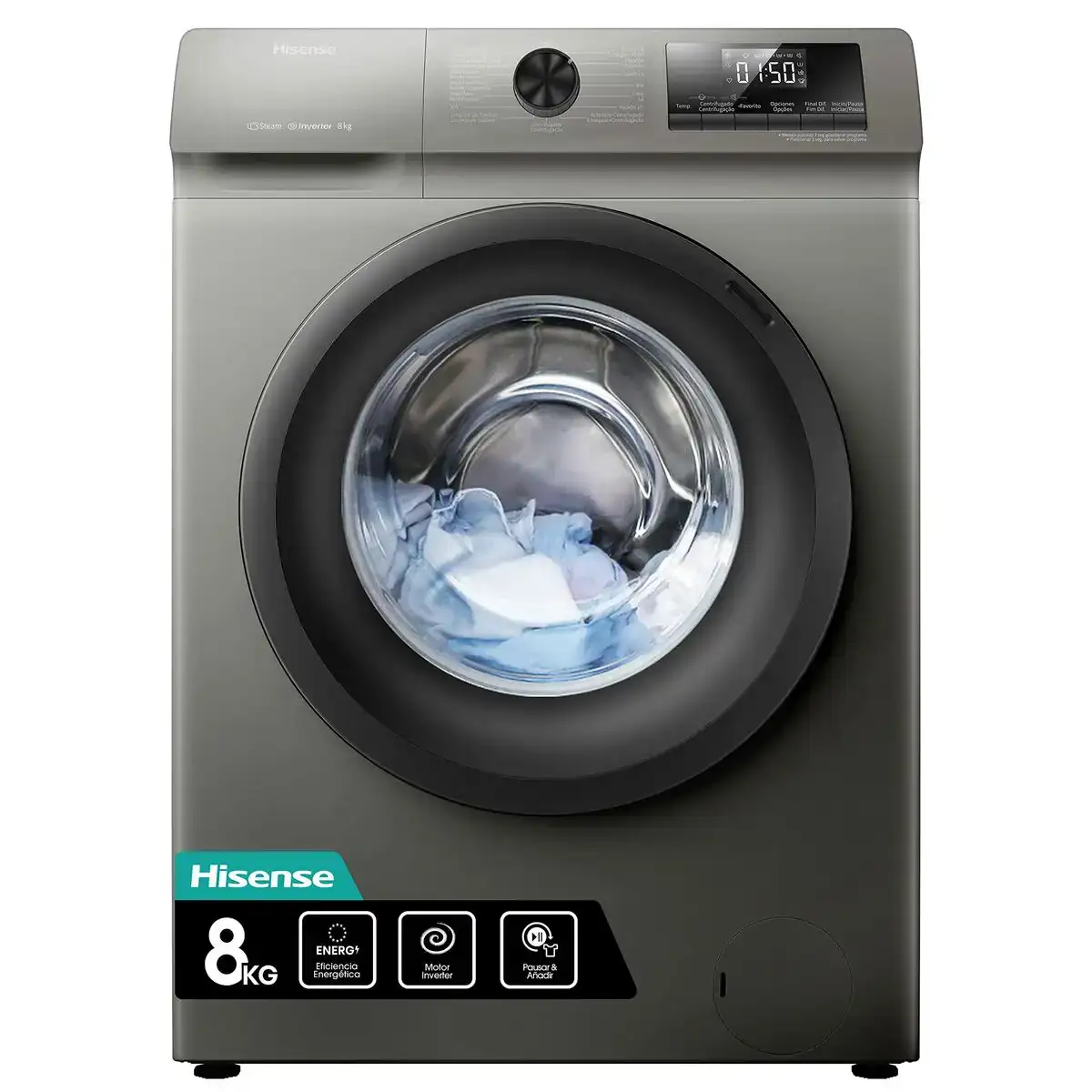 Machine a laver hisense wfqp8014evmt 60 cm 1400 rpm_1024. DIAYTAR COTE D'IVOIRE - Là où Choisir est un Acte d'Amour pour la Culture Côte d'Ivoireaise. Explorez notre gamme et choisissez des produits qui célèbrent la richesse de notre patrimoine.