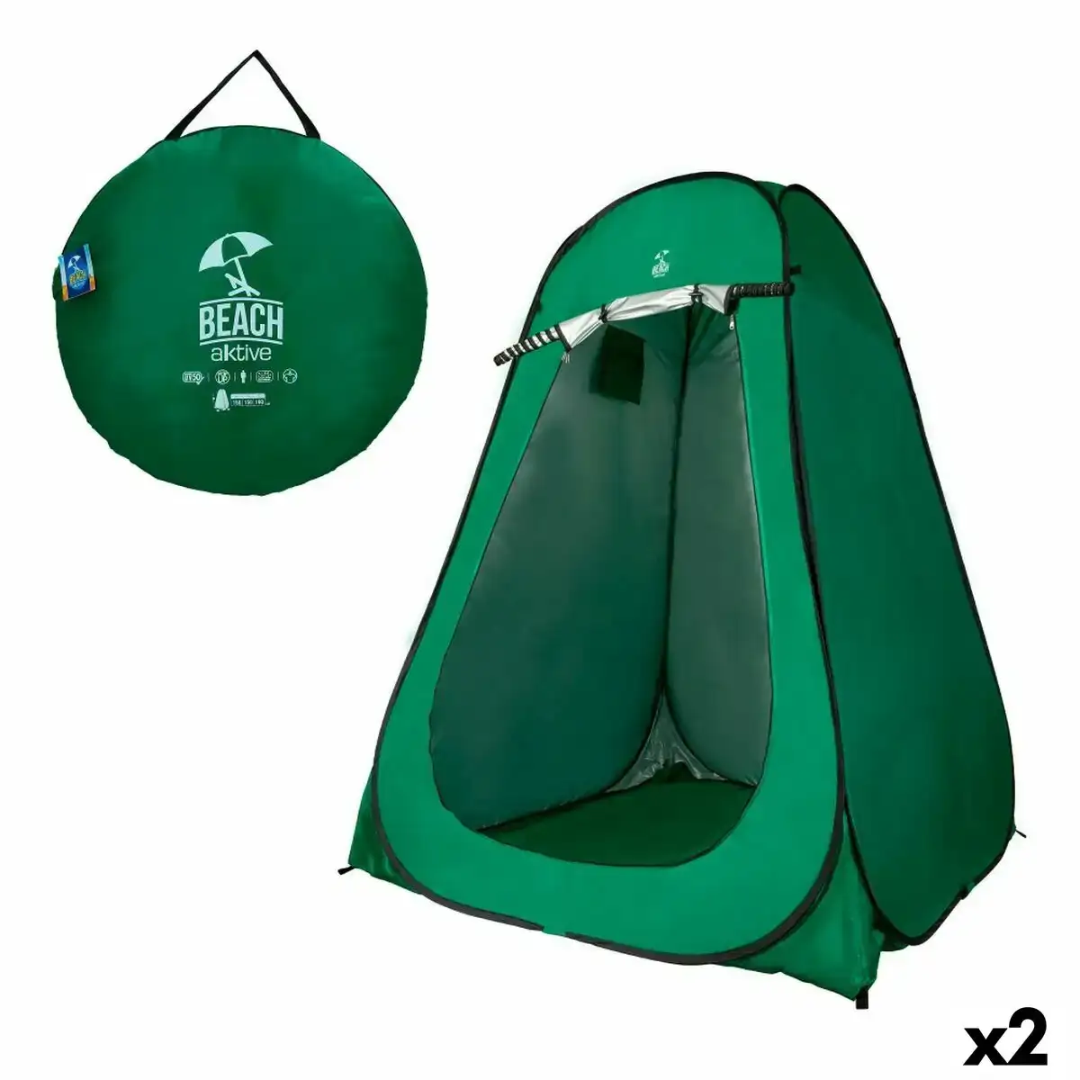 Magasin de campagne aktive 150 x 190 x 150 cm 2 unites _1053. DIAYTAR COTE D'IVOIRE - L'Art de Choisir, l'Art de S'émerveiller. Explorez notre gamme de produits et laissez-vous émerveiller par des créations authentiques et des designs modernes.