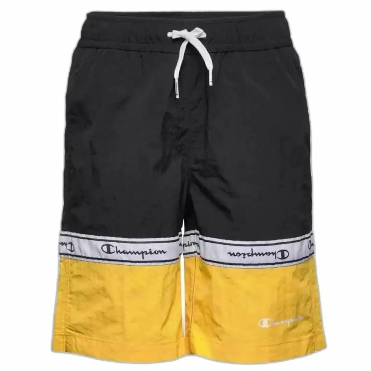 Maillot de bain enfant champion beachshort jaune noir_7500. DIAYTAR COTE D'IVOIRE - Votre Portail Vers l'Exclusivité. Explorez notre boutique en ligne pour trouver des produits uniques et exclusifs, conçus pour les amateurs de qualité.
