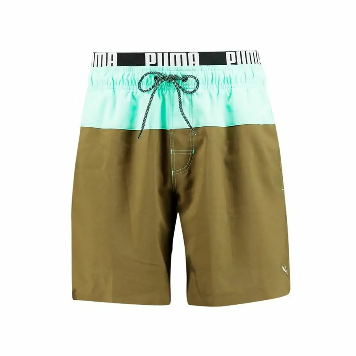 Maillot de bain homme puma swim olive_3220. DIAYTAR COTE D'IVOIRE - Votre Escale Shopping incontournable. Explorez notre boutique en ligne et dénichez des trésors qui reflètent la richesse culturelle et la modernité du Côte d'Ivoire.