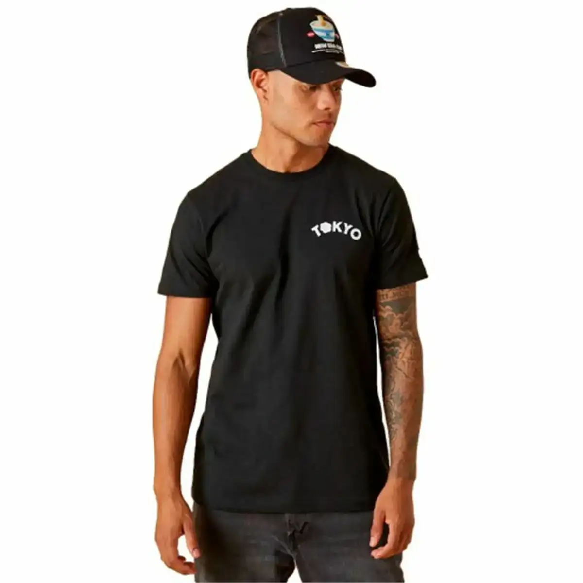Maillot de corps de sport a manches coupe new era food noir_1999. DIAYTAR COTE D'IVOIRE - Votre Passage vers l'Exceptionnel. Naviguez à travers notre sélection minutieuse et découvrez des articles qui apportent une touche spéciale à chaque instant de votre vie.