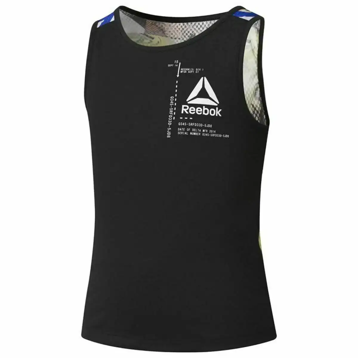 Maillot de corps sans manches pour femme reebok tank noir_2224. DIAYTAR COTE D'IVOIRE - Votre Passage vers l'Élégance Abordable. Explorez notre collection où chaque produit est choisi pour sa qualité et son accessibilité, incarnant ainsi l'essence du Côte d'Ivoire.