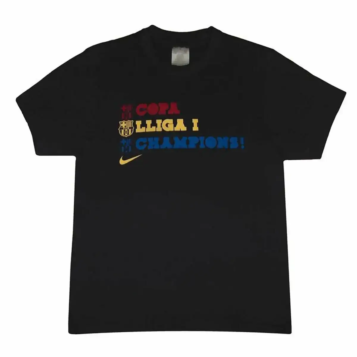Maillot de football a manches courtes pour homme nike barca triplete noir_1397. Bienvenue sur DIAYTAR COTE D'IVOIRE - Où Chaque Produit a son Charme. Explorez notre sélection minutieuse et trouvez des articles qui vous séduisent et vous inspirent.