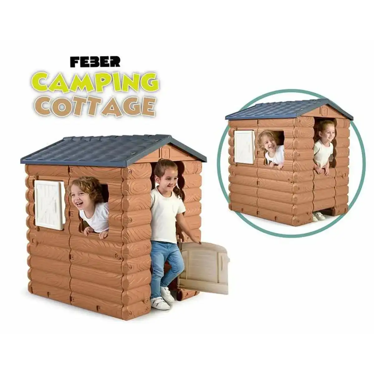 Maison de jeux pour enfants feber camping cottage 104 x 90 x 1 18 cm_4420. DIAYTAR COTE D'IVOIRE - Votre Destination Shopping Inspirante. Explorez notre catalogue pour trouver des articles qui stimulent votre créativité et votre style de vie.