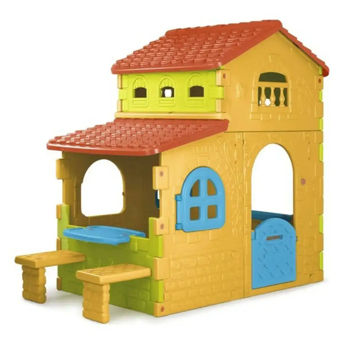Maison de jeux pour enfants feber super villa feber 180 x 110 x 206 cm 180 x 110 x 206 cm _1670. Entrez dans l'Univers de DIAYTAR COTE D'IVOIRE - Où l'Authenticité Renouvelle Votre Quotidien. Explorez notre gamme de produits et trouvez des articles qui reflètent votre essence.
