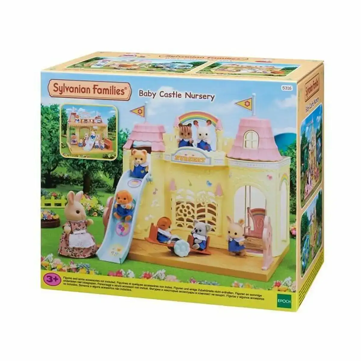 Maison de poupee sylvanian families la creche_6042. DIAYTAR COTE D'IVOIRE - Où Choisir est un Plaisir. Explorez notre boutique en ligne et choisissez parmi des produits de qualité qui satisferont vos besoins et vos goûts.