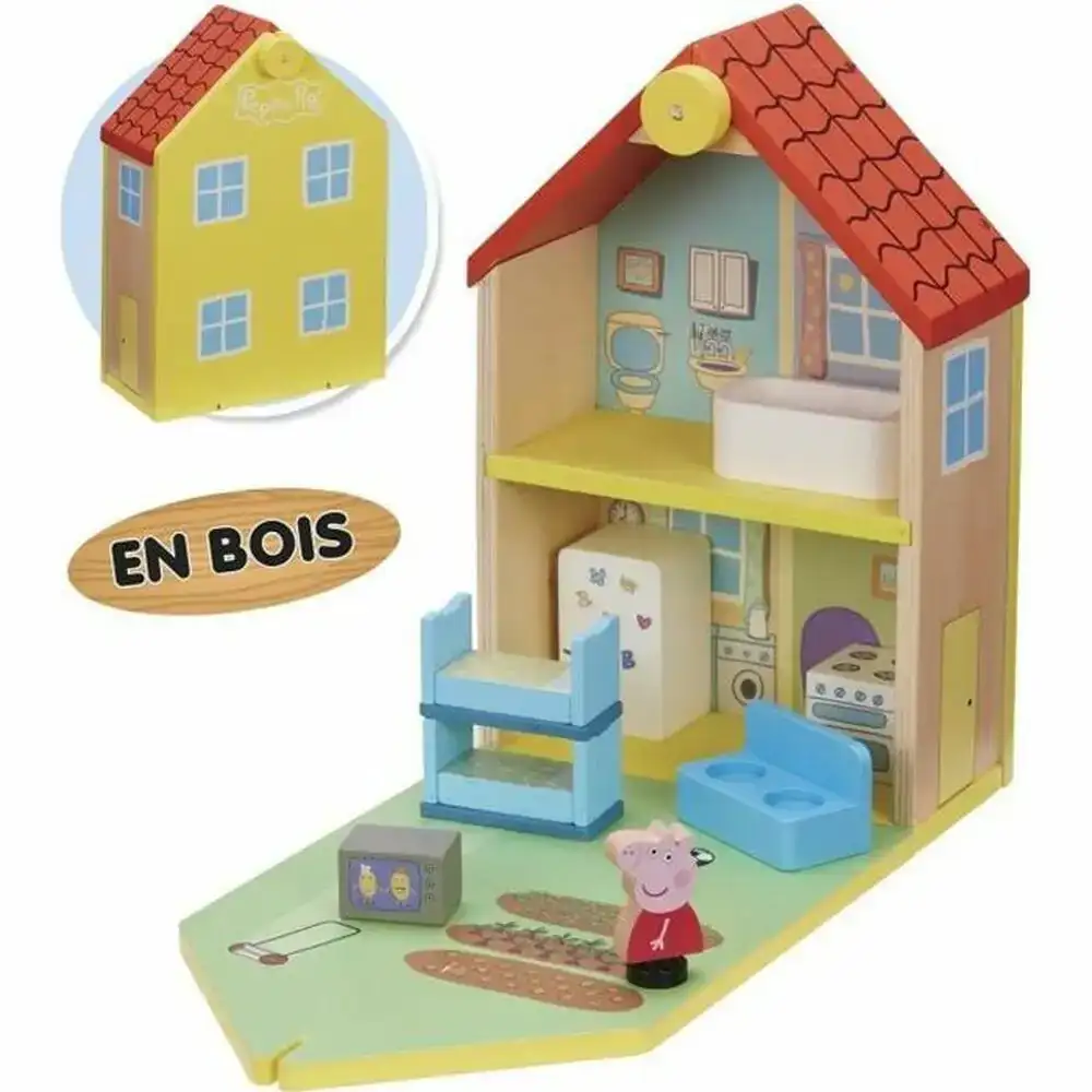 Maison miniature peppa pig classic wooden house figurine_5009. Bienvenue chez DIAYTAR COTE D'IVOIRE - Où Chaque Détail Fait la Différence. Découvrez notre sélection méticuleuse et choisissez des articles qui répondent à vos exigences.