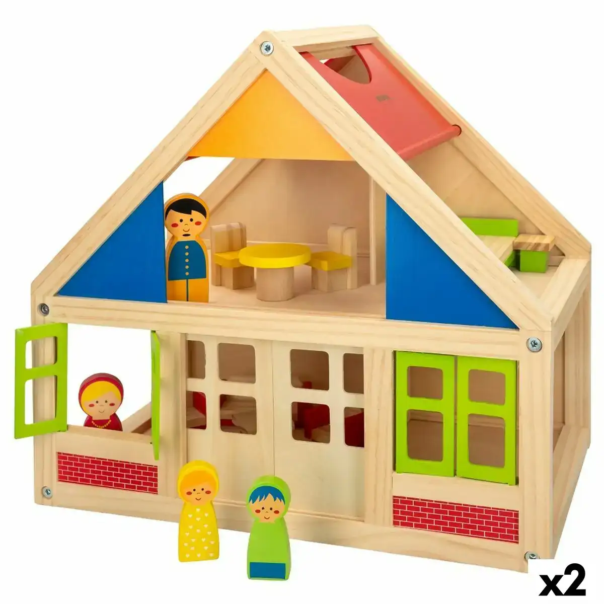 Maison miniature woomax jouet 39 5 x 37 5 x 24 5 cm 12 pieces 2 unites_8950. Entrez dans l'Univers de DIAYTAR COTE D'IVOIRE - Où l'Élégance Rencontre la Tradition. Explorez notre gamme variée et trouvez des articles qui ajoutent une touche de sophistication à votre vie.
