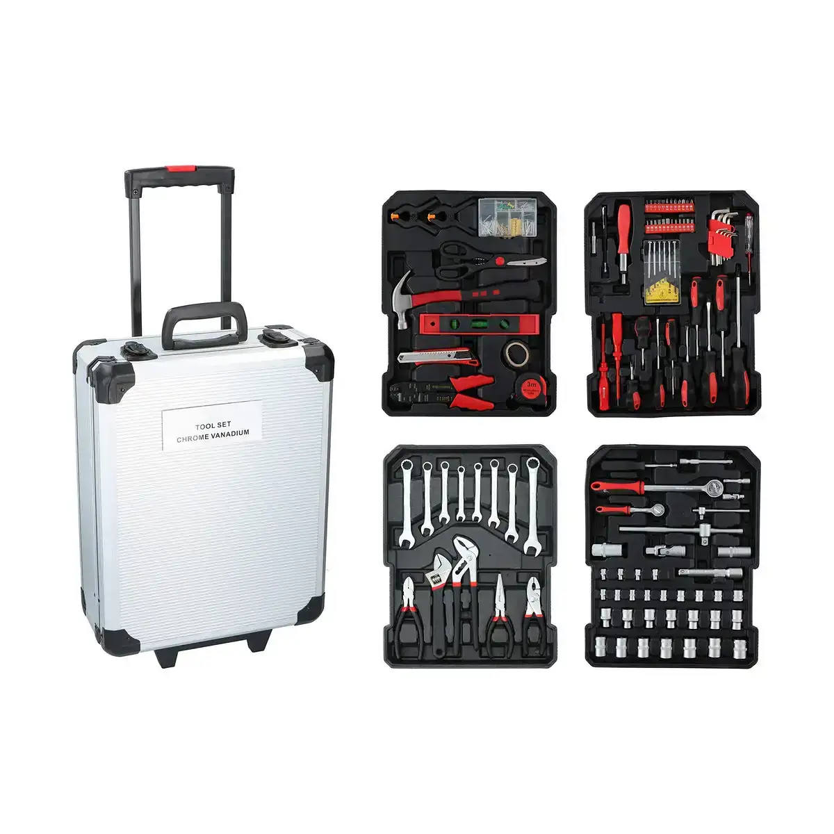 Mallette a outils kinzo 187 pieces 35 x 17 x 45 cm _6127. Bienvenue sur DIAYTAR COTE D'IVOIRE - Où Choisir est un Voyage Passionnant. Plongez dans notre catalogue et trouvez des produits qui révèlent la diversité et la beauté du Côte d'Ivoire.