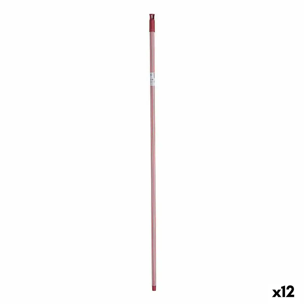 Manche a balai rayures 2 3 x 130 x 2 3 cm rouge metal 12 unites _6469. DIAYTAR COTE D'IVOIRE - Votre Passage vers la Découverte. Explorez notre boutique en ligne pour trouver des trésors qui vous attendent, du traditionnel à l'avant-garde.