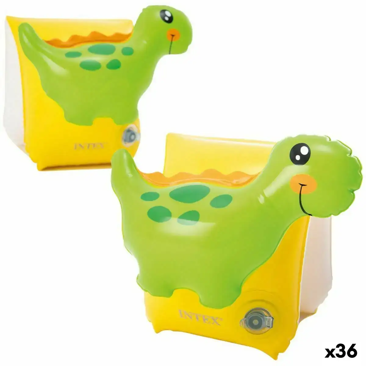 Manchettes intex dinosaure 13 x 15 5 x 15 cm 36 unites _5433. Bienvenue sur DIAYTAR COTE D'IVOIRE - Où Chaque Article a son Histoire. Découvrez notre sélection méticuleuse de produits qui racontent l'authenticité et la beauté du Côte d'Ivoire.