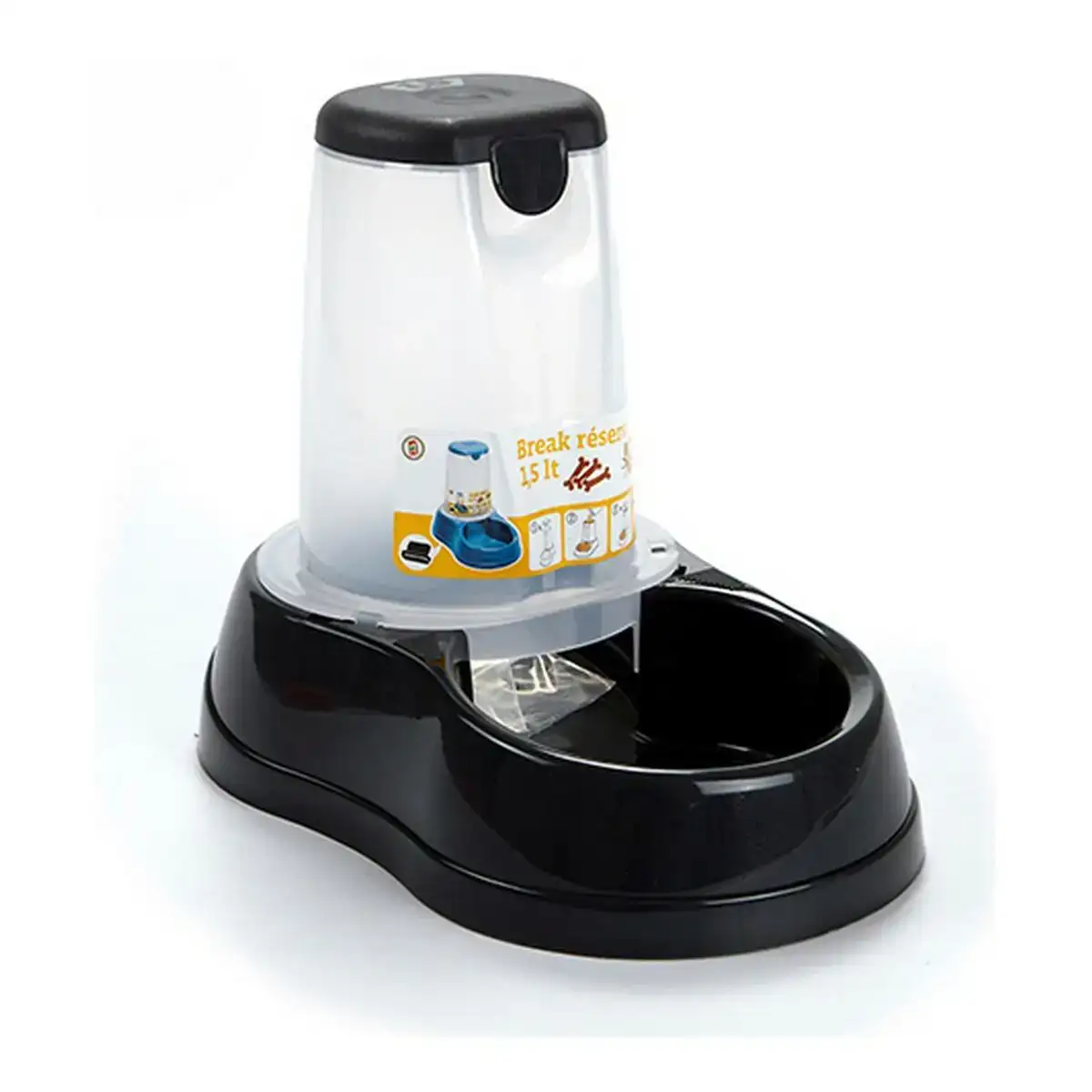 Mangeoir pour animaux stefanplast plastique 1 5 l_9922. DIAYTAR COTE D'IVOIRE - L'Art de Vivre avec Authenticité. Explorez notre gamme de produits artisanaux et découvrez des articles qui apportent une touche unique à votre vie.