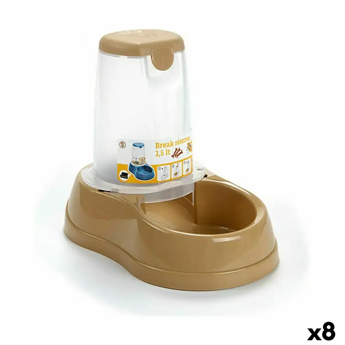 Mangeoire pour chiens stefanplast beige plastique 1 5 l 18 5 x 22 5 x 29 cm 8 unites _7206. Entrez dans le Monde Éclectique de DIAYTAR COTE D'IVOIRE. Explorez nos catégories et dénichez des trésors qui reflètent la richesse et l'authenticité du Côte d'Ivoire.