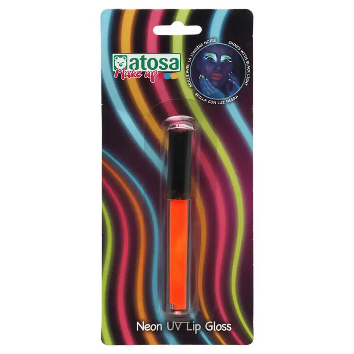 Maquillage glow in the dark orange rouge a levres_9785. DIAYTAR COTE D'IVOIRE - Là où la Tradition Devient Tendance. Naviguez à travers notre boutique en ligne et choisissez des produits qui allient l'authenticité au contemporain.