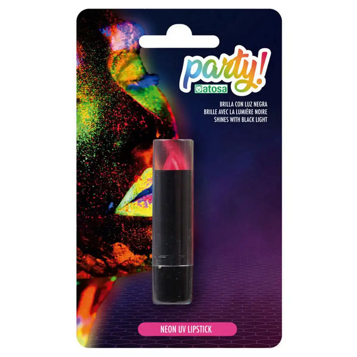Maquillage glow in the dark rose rouge a levres_4731. DIAYTAR COTE D'IVOIRE - Là où la Diversité Rencontre la Qualité. Parcourez notre gamme complète et trouvez des produits qui incarnent la richesse et l'unicité du Côte d'Ivoire.
