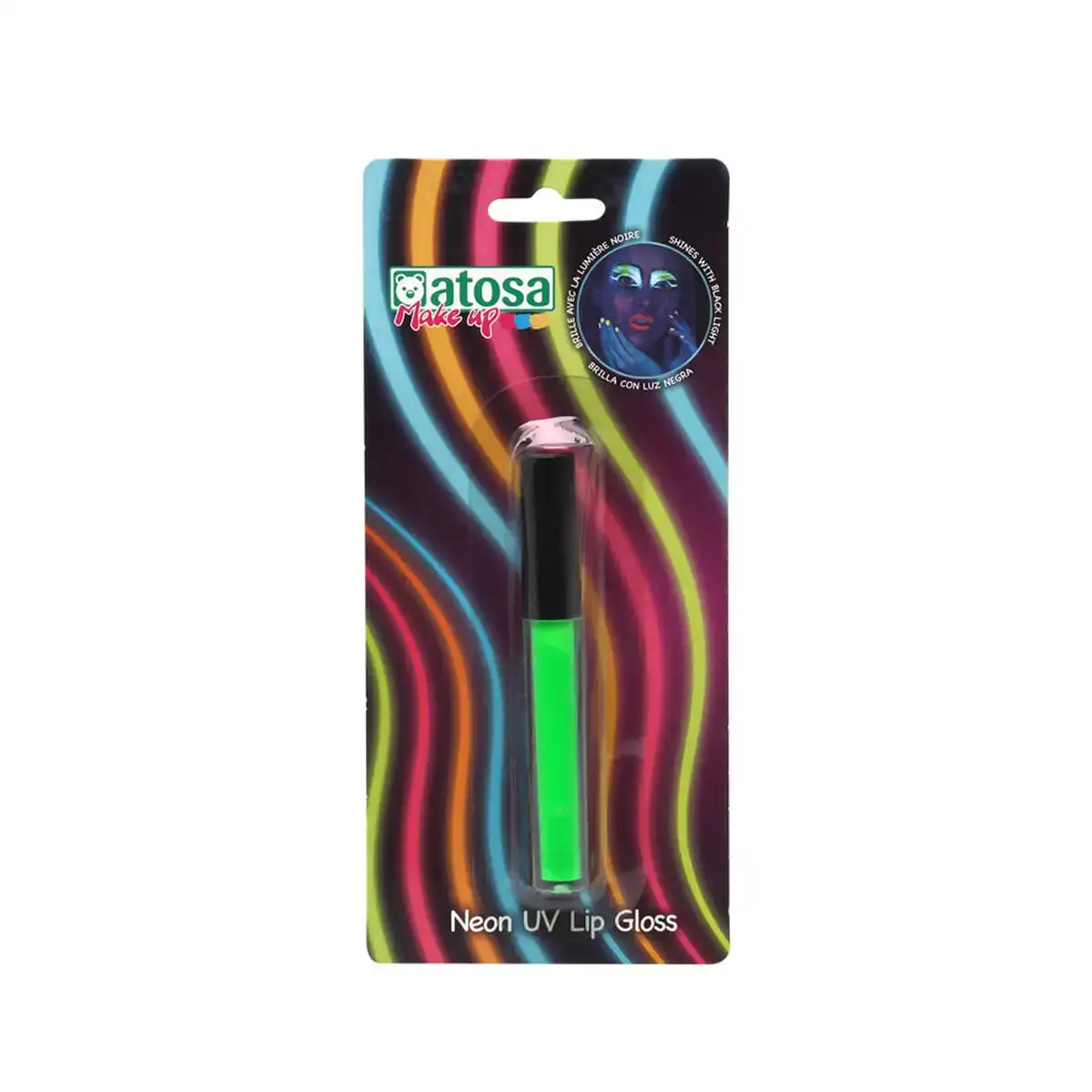 Maquillage glow in the dark rouge a levres vert multicouleur_8171. Plongez dans le Monde de DIAYTAR COTE D'IVOIRE - Où Chaque Article Raconte une Histoire. Explorez notre vaste assortiment et choisissez des produits qui vous parlent et reflètent votre style unique.