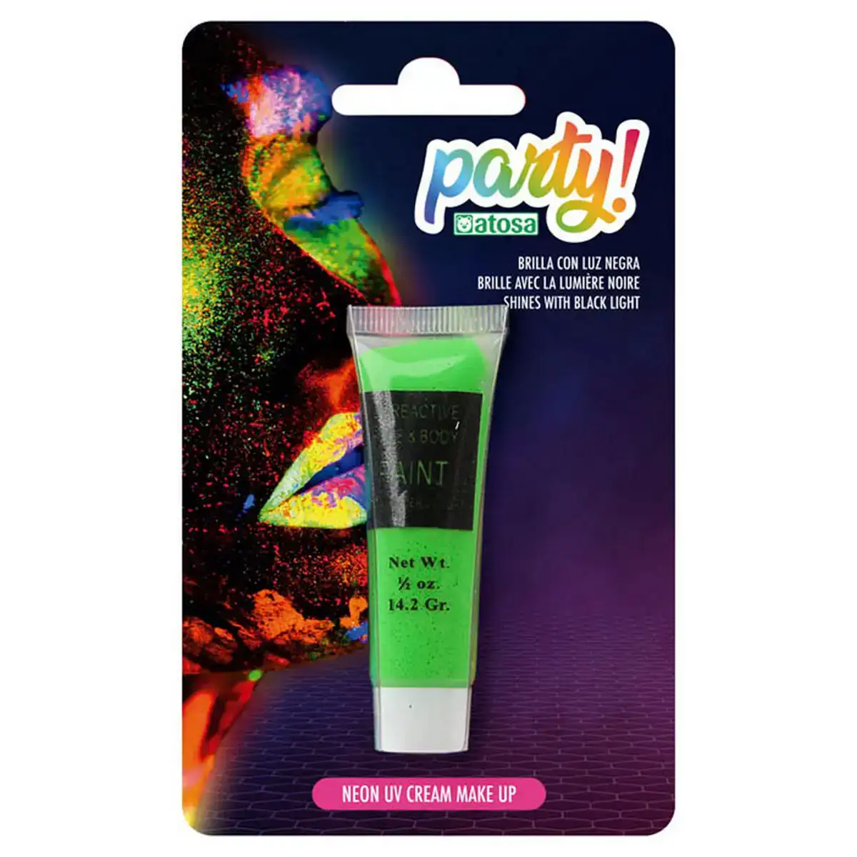 Maquillage glow in the dark vert_3053. Bienvenue sur DIAYTAR COTE D'IVOIRE - Où Choisir est un Voyage Sensoriel. Plongez dans notre catalogue et trouvez des produits qui éveillent vos sens et embellissent votre quotidien.