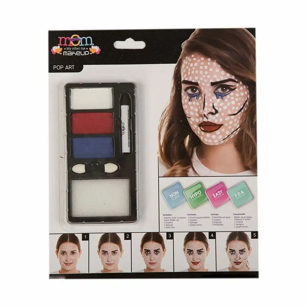 Maquillage my other me pop art_8651. Entrez dans l'Univers de DIAYTAR COTE D'IVOIRE - Où le Choix Rencontre l'Authenticité. Explorez nos rayons virtuels et trouvez des produits qui incarnent la richesse de notre culture.