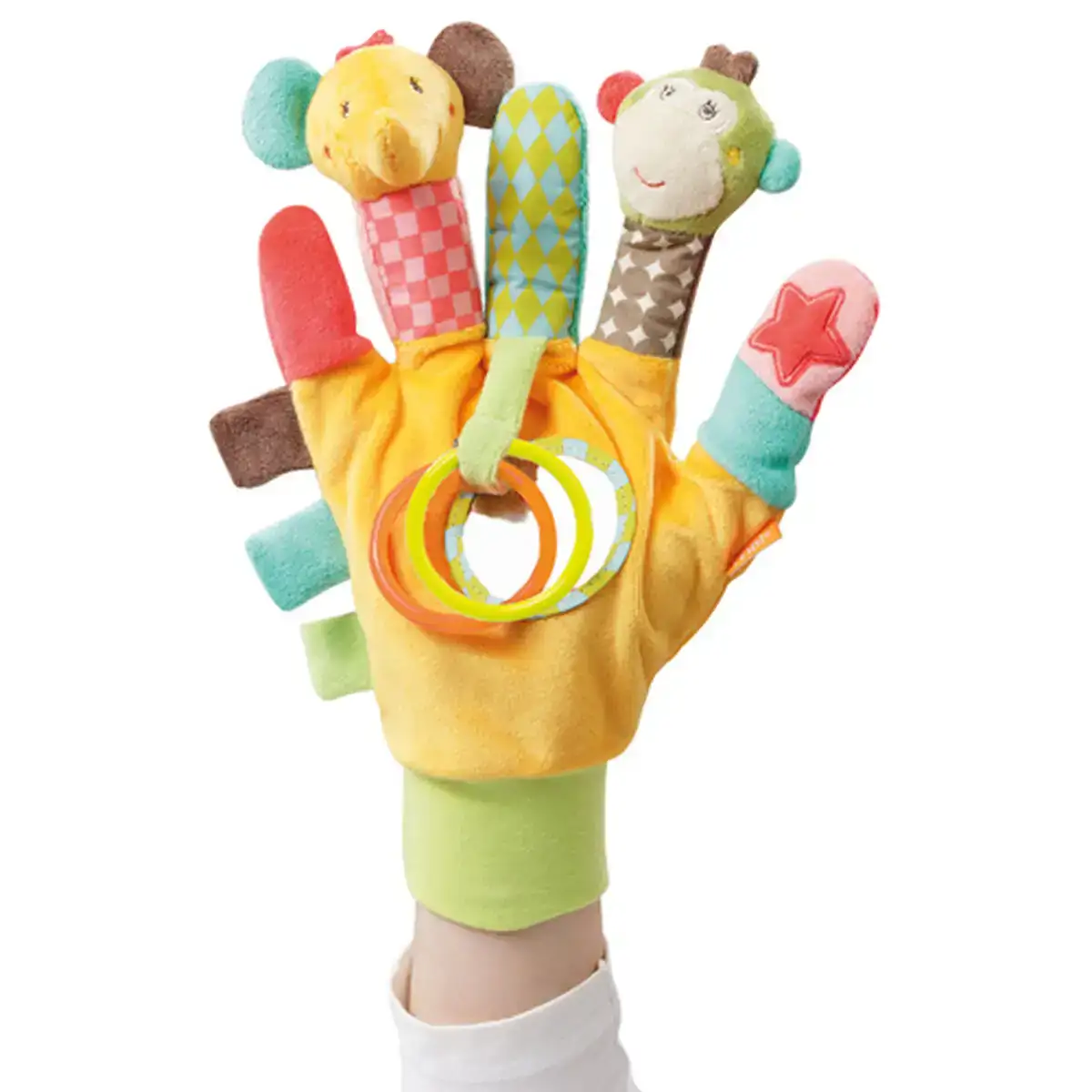 Marionnette en peluche fehn jaune unisexe reconditionne a _3212. Entrez dans l'Univers de DIAYTAR COTE D'IVOIRE - Où Chaque Produit a une Signification. Explorez notre gamme diversifiée et découvrez des articles qui résonnent avec votre vie.
