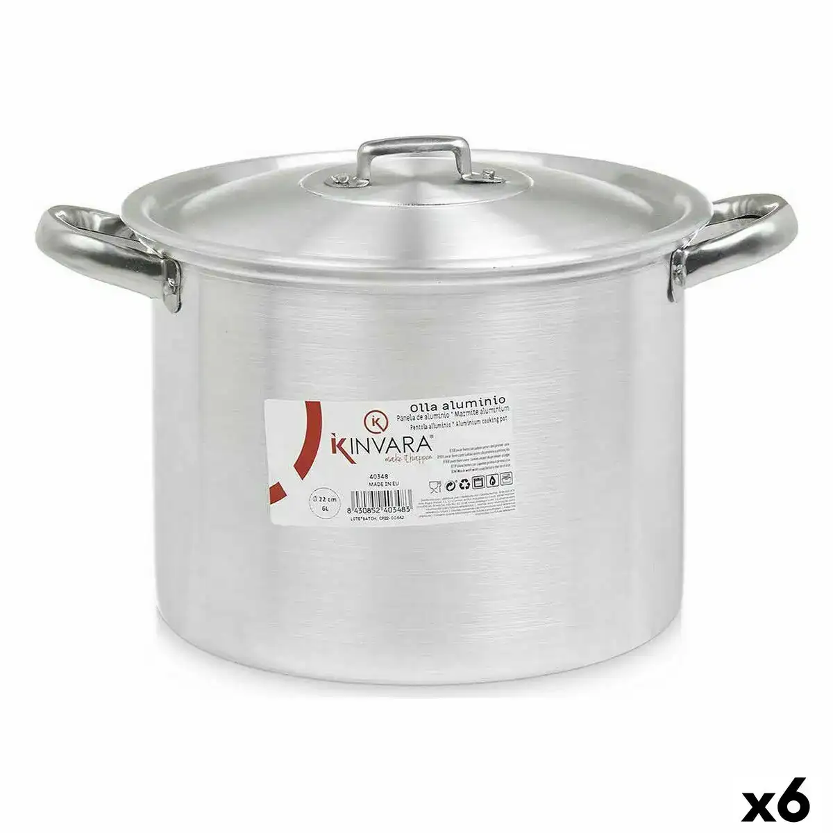 Marmite avec couvercle argente aluminium 31 x 20 x 24 cm 6 unites _7026. Bienvenue chez DIAYTAR COTE D'IVOIRE - Où l'Authenticité Rencontre l'Accessibilité. Explorez notre sélection abordable et découvrez des articles qui incarnent l'essence du Côte d'Ivoire.