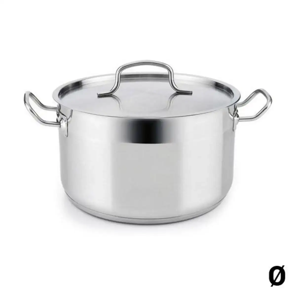 Marmite avec couvercle quid azzero acier inoxydable_6813. DIAYTAR COTE D'IVOIRE - Où la Qualité est Notre Engagement. Explorez notre boutique en ligne pour découvrir des produits conçus pour vous apporter satisfaction et plaisir.