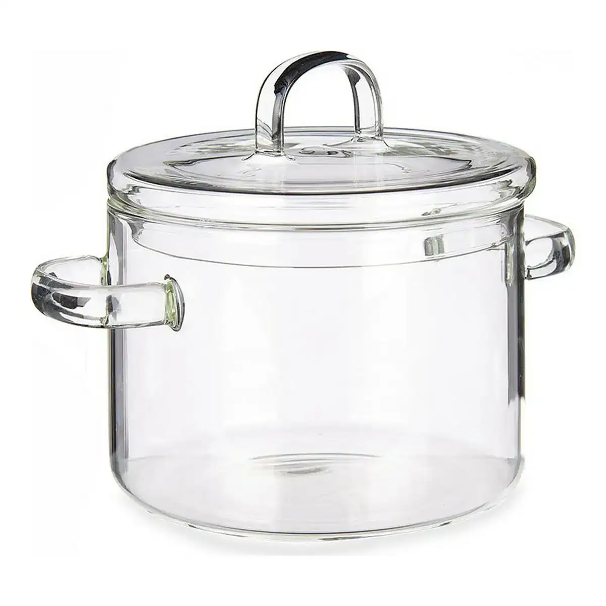 Marmite avec couvercle transparent verre borosilicate 13 5 x 13 8 x 19 cm _5096. DIAYTAR COTE D'IVOIRE - Où Chaque Produit est une Promesse de Qualité. Explorez notre boutique en ligne et choisissez des produits qui répondent à vos exigences élevées.