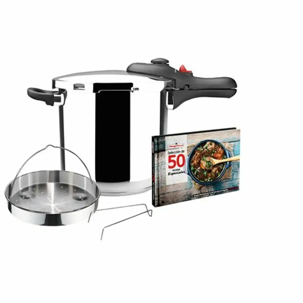 Marmites express magefesa db6 acier 6 l_9531. DIAYTAR COTE D'IVOIRE - L'Art de Vivre avec Authenticité. Explorez notre gamme de produits artisanaux et découvrez des articles qui apportent une touche unique à votre vie.