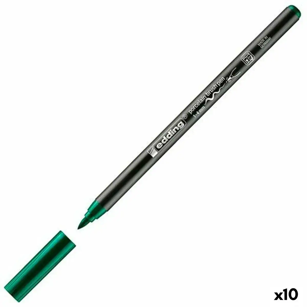 Marqueur edding 4200 pinceau vert 10 unites _5811. DIAYTAR COTE D'IVOIRE - Là où la Qualité est Non Négociable. Parcourez notre boutique en ligne pour découvrir des produits qui incarnent le raffinement et l'excellence du Côte d'Ivoire.