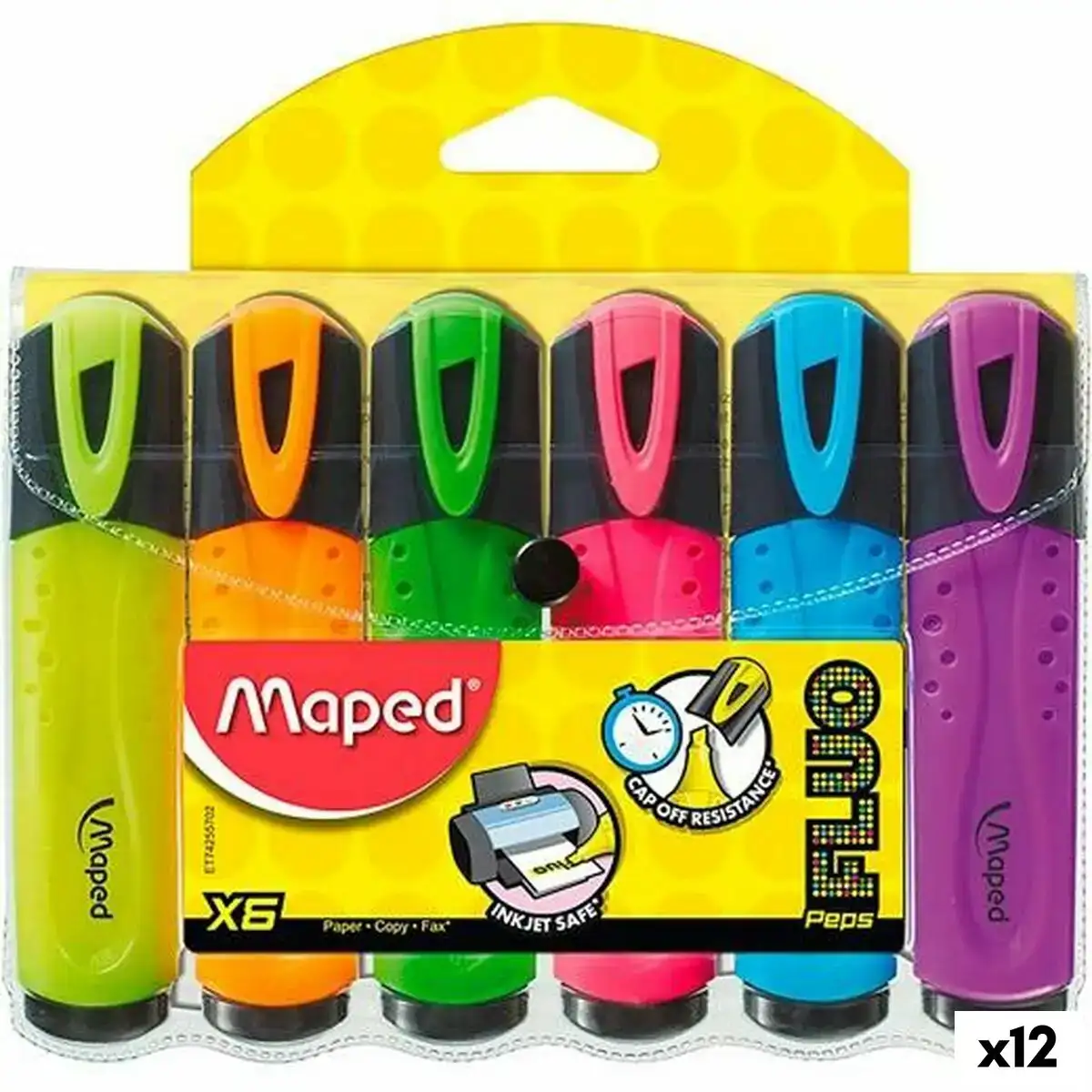 Marqueur fluorescent maped peps classic multicouleur 12 unites _8611. DIAYTAR COTE D'IVOIRE - Votre Portail Vers l'Exclusivité. Explorez notre boutique en ligne pour trouver des produits uniques et exclusifs, conçus pour les amateurs de qualité.