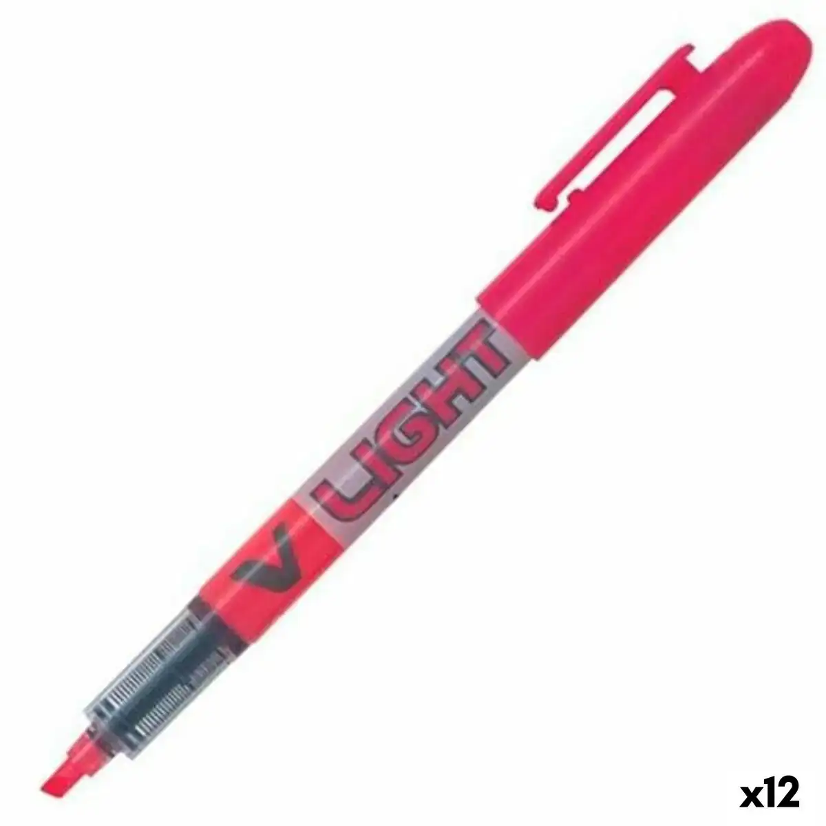 Marqueur fluorescent pilot v light rosa rose 12 unites _5452. DIAYTAR COTE D'IVOIRE - Là où l'Élégance Devient un Mode de Vie. Naviguez à travers notre gamme et choisissez des produits qui apportent une touche raffinée à votre quotidien.