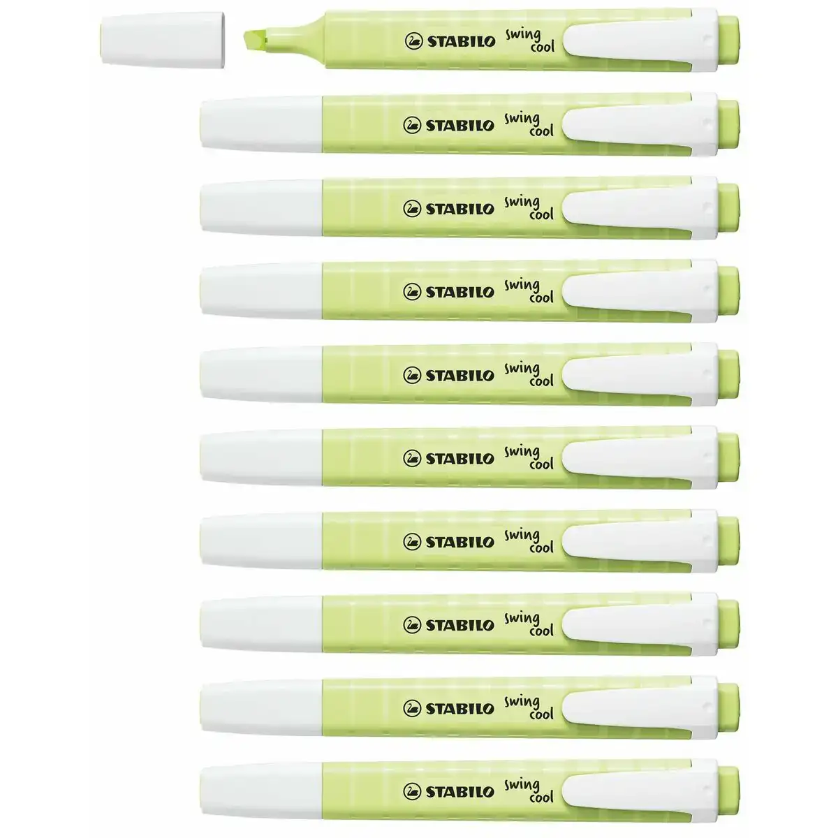 Marqueur fluorescent stabilo swing cool vert citron 10 unites _3695. DIAYTAR COTE D'IVOIRE - Là où Chaque Produit Est une Trouvaille. Parcourez notre catalogue diversifié et découvrez des articles qui enrichiront votre quotidien, du pratique à l'insolite.