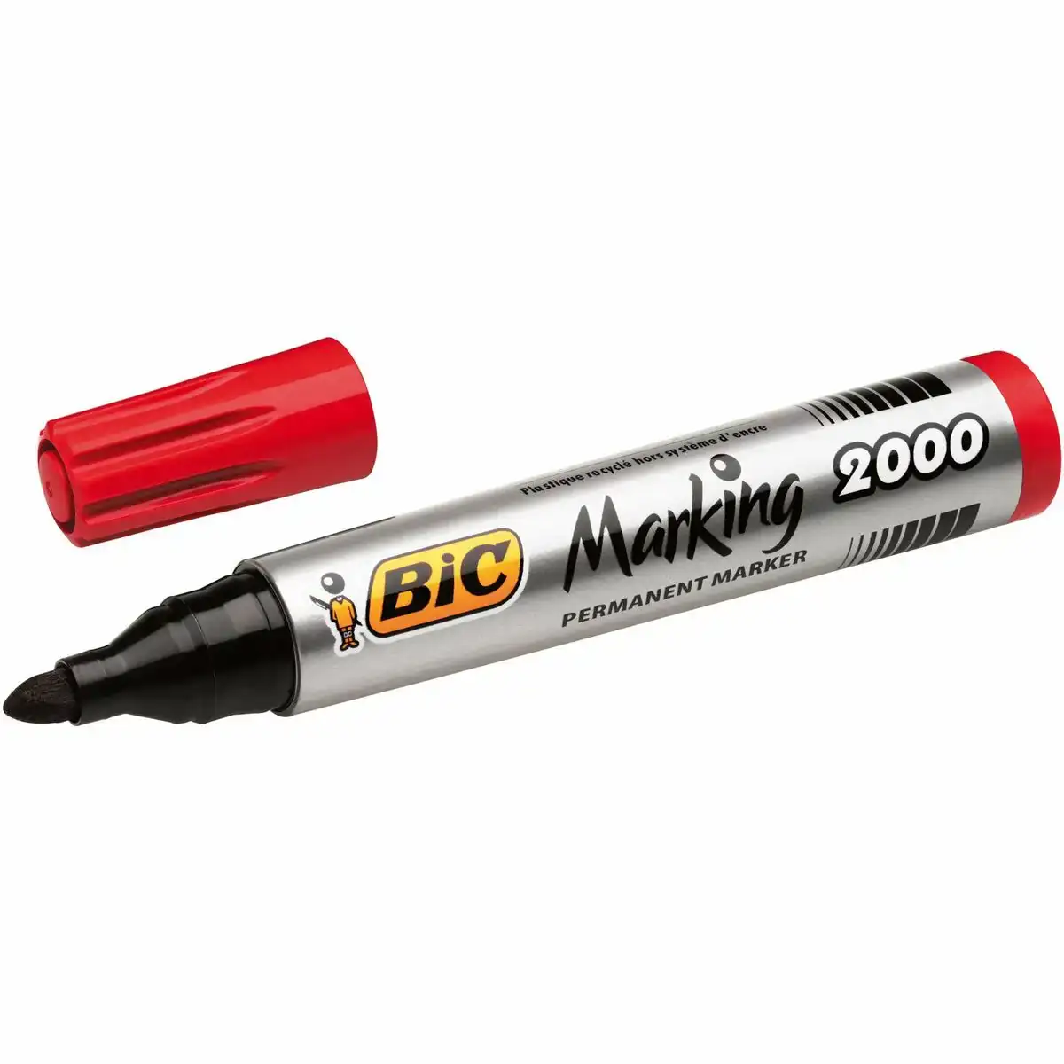 Marqueur permanent bic marking 2000 rouge 12 unites_5623. DIAYTAR COTE D'IVOIRE - L'Art de Choisir, l'Art de Vivre. Explorez notre univers de produits soigneusement sélectionnés pour vous offrir une expérience shopping riche et gratifiante.