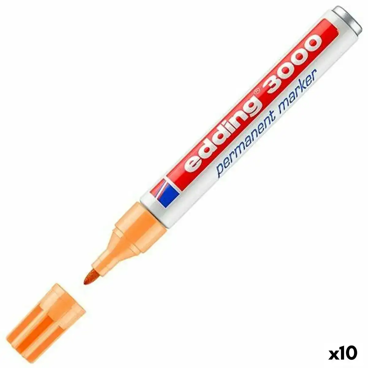 Marqueur permanent edding 3000 1 5 3 mm orange 10 unites _5553. Entrez dans l'Univers de DIAYTAR COTE D'IVOIRE - Où Chaque Produit a une Signification. Explorez notre gamme diversifiée et découvrez des articles qui résonnent avec votre vie.