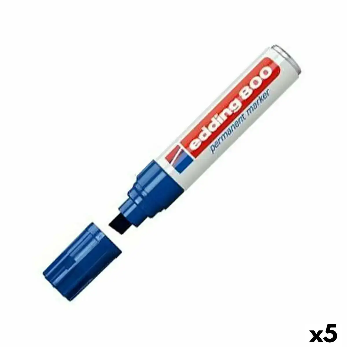 Marqueur permanent edding 800 4 12 mm bleu 5 unites _6760. Entrez dans DIAYTAR COTE D'IVOIRE - Où Chaque Détail Compte. Explorez notre boutique en ligne pour trouver des produits de haute qualité, soigneusement choisis pour répondre à vos besoins et vos désirs.