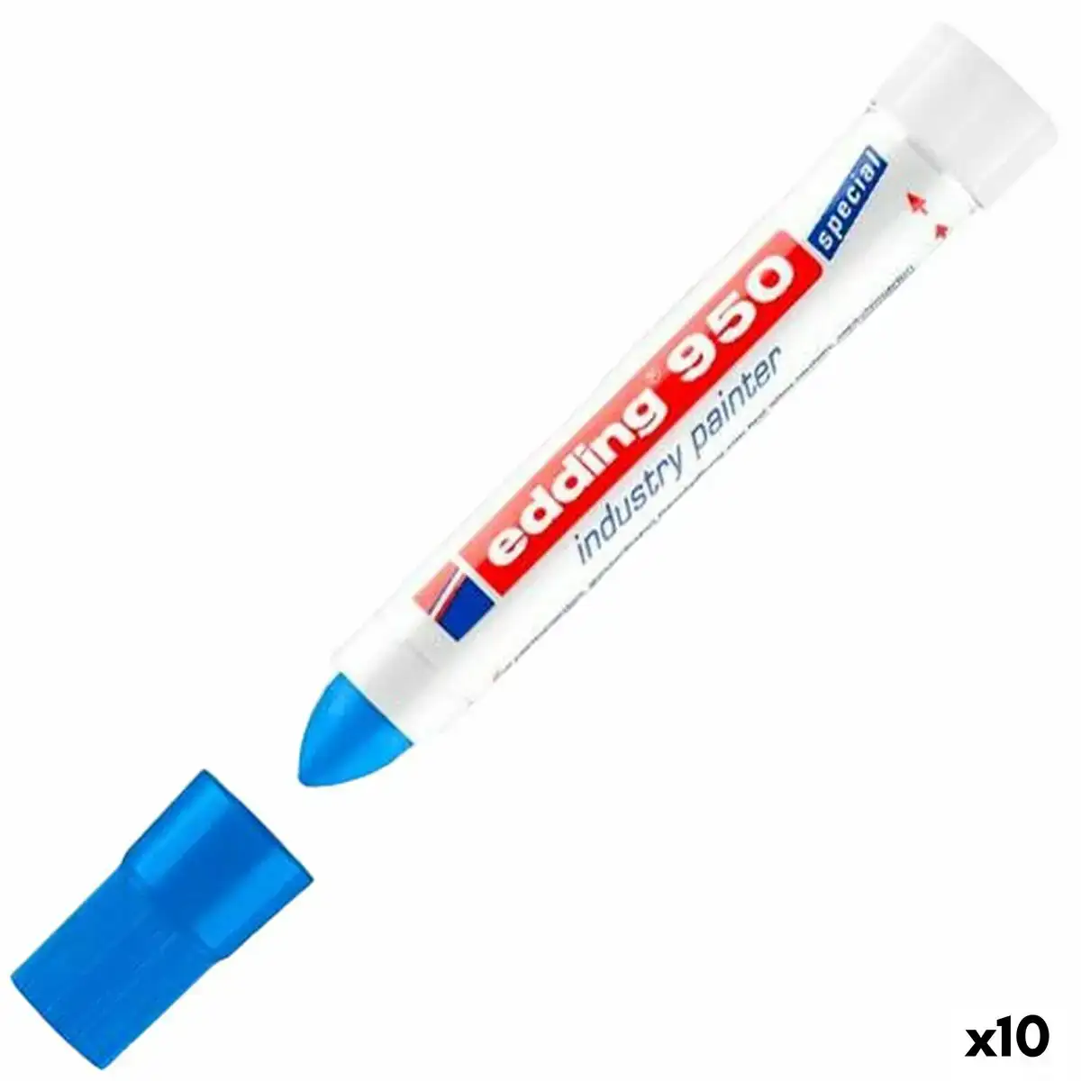 Marqueur permanent edding 950 bleu 1 mm 10 unites _7663. Plongez dans l'Univers de DIAYTAR COTE D'IVOIRE - Où la Qualité et la Diversité se rencontrent. Parcourez nos rayons virtuels pour trouver des produits répondant à tous les besoins, du confort de votre foyer.
