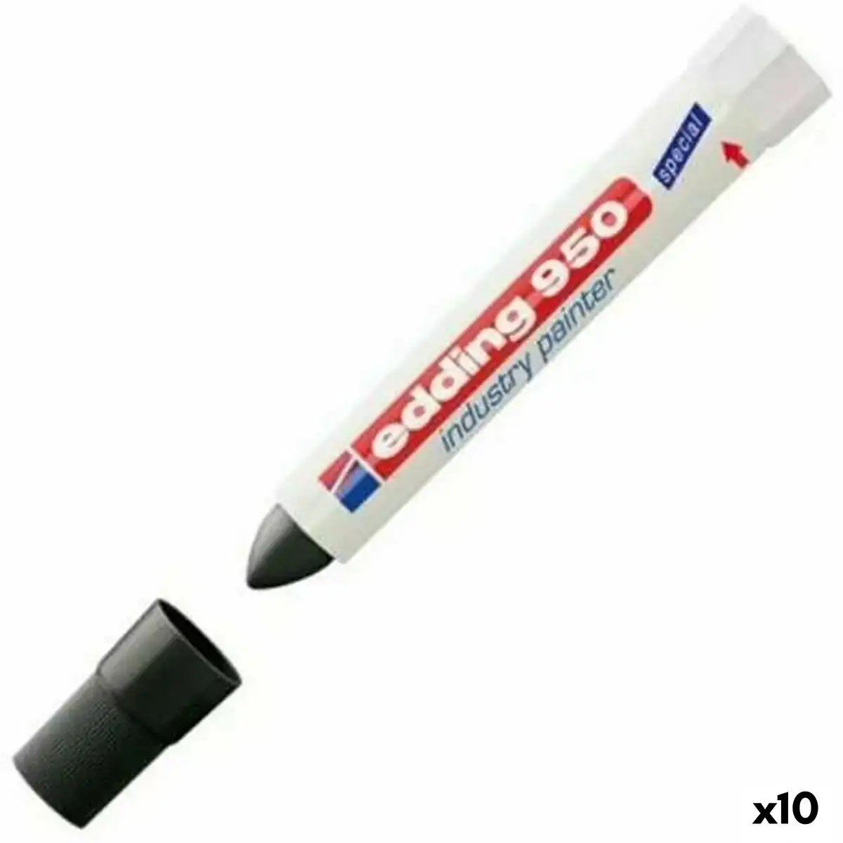 Marqueur permanent edding 950 noir 1 mm 10 unites _9462. DIAYTAR COTE D'IVOIRE - Votre Paradis Shopping au Cœur du Côte d'Ivoire. Explorez notre boutique en ligne et découvrez des produits conçus pour enchanter chaque aspect de votre vie.