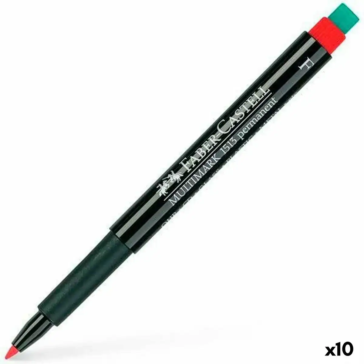 Marqueur permanent faber castell multimark 1513 f rouge 0 6 mm 10 unites _4921. DIAYTAR COTE D'IVOIRE - Votre Plateforme Shopping de Confiance. Naviguez à travers nos rayons et choisissez des produits fiables qui répondent à vos besoins quotidiens.