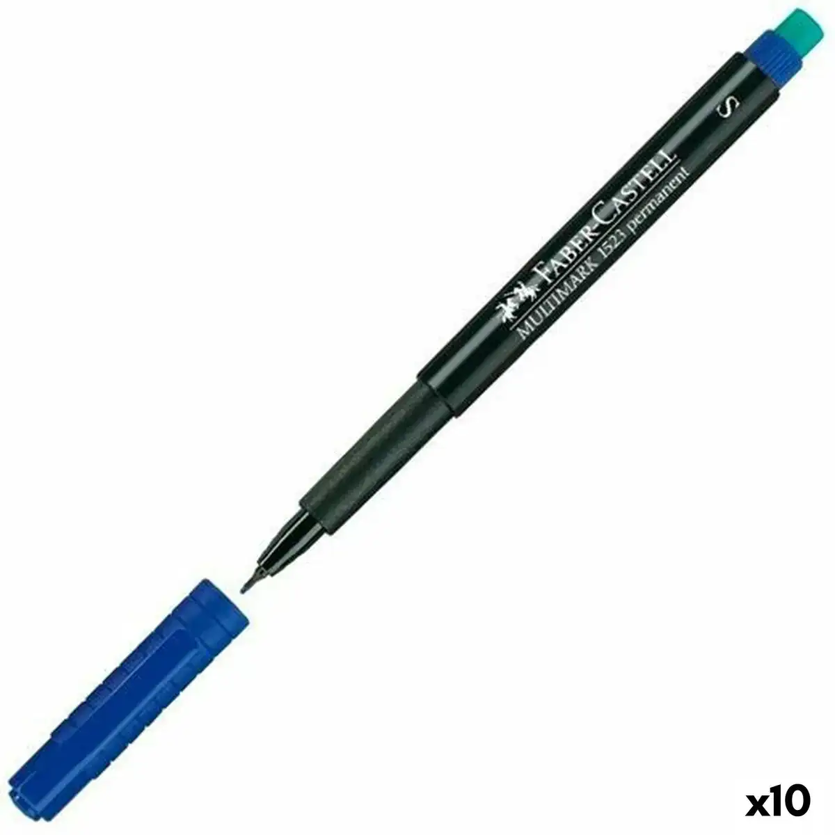 Marqueur permanent faber castell multimark 1523 m bleu 10 unites _5698. Découvrez DIAYTAR COTE D'IVOIRE - Là où Votre Shopping Prend Vie. Plongez dans notre vaste sélection et trouvez des produits qui ajoutent une touche spéciale à votre quotidien.