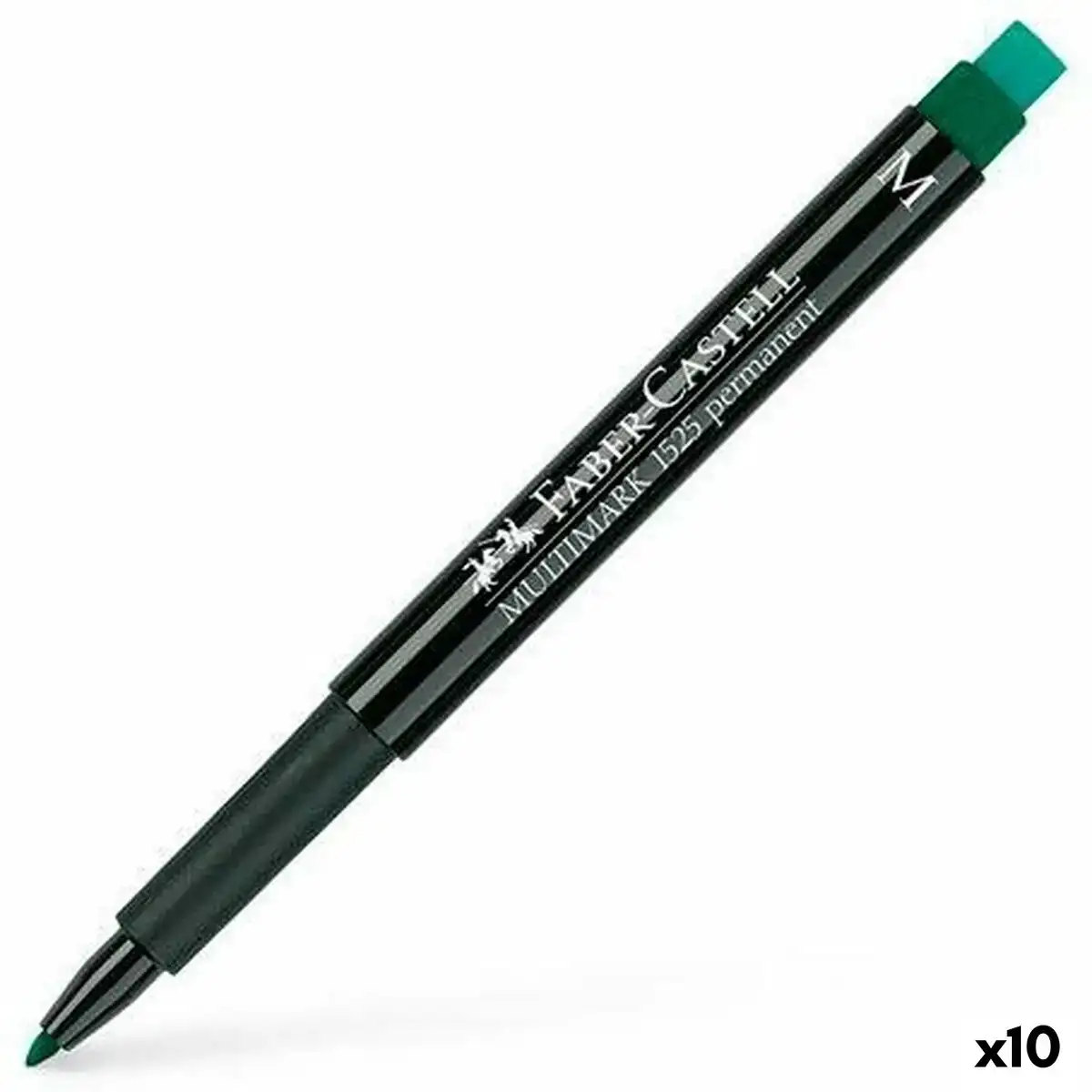 Marqueur permanent faber castell multimark 1525 m vert 10 unites _6330. Bienvenue sur DIAYTAR COTE D'IVOIRE - Là où Chaque Objet a une Âme. Plongez dans notre catalogue et trouvez des articles qui portent l'essence de l'artisanat et de la passion.