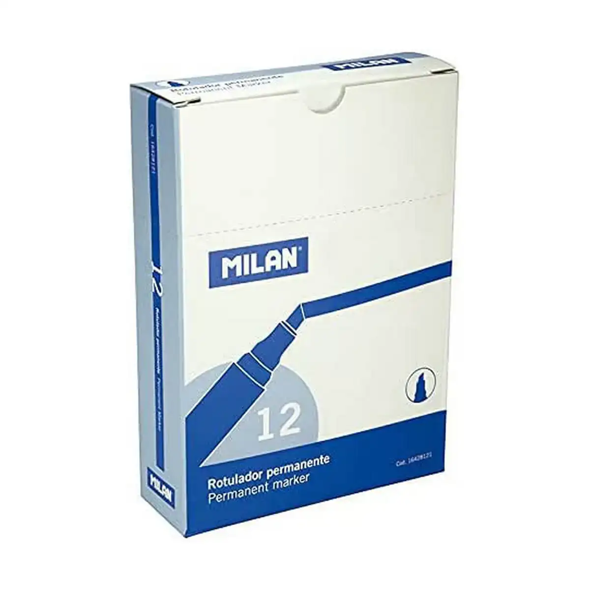 Marqueur permanent milan bleu pvc_4064. DIAYTAR COTE D'IVOIRE - L'Art de Trouver ce que Vous Aimez. Plongez dans notre assortiment varié et choisissez parmi des produits qui reflètent votre style et répondent à vos besoins.