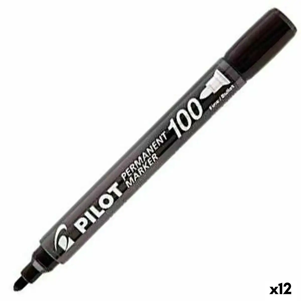 Marqueur permanent pilot sca 100 noir 12 unites _2352. DIAYTAR COTE D'IVOIRE - Votre Portail Vers l'Élégance Accessible. Parcourez notre boutique en ligne pour découvrir des produits qui incarnent le luxe à des prix abordables.