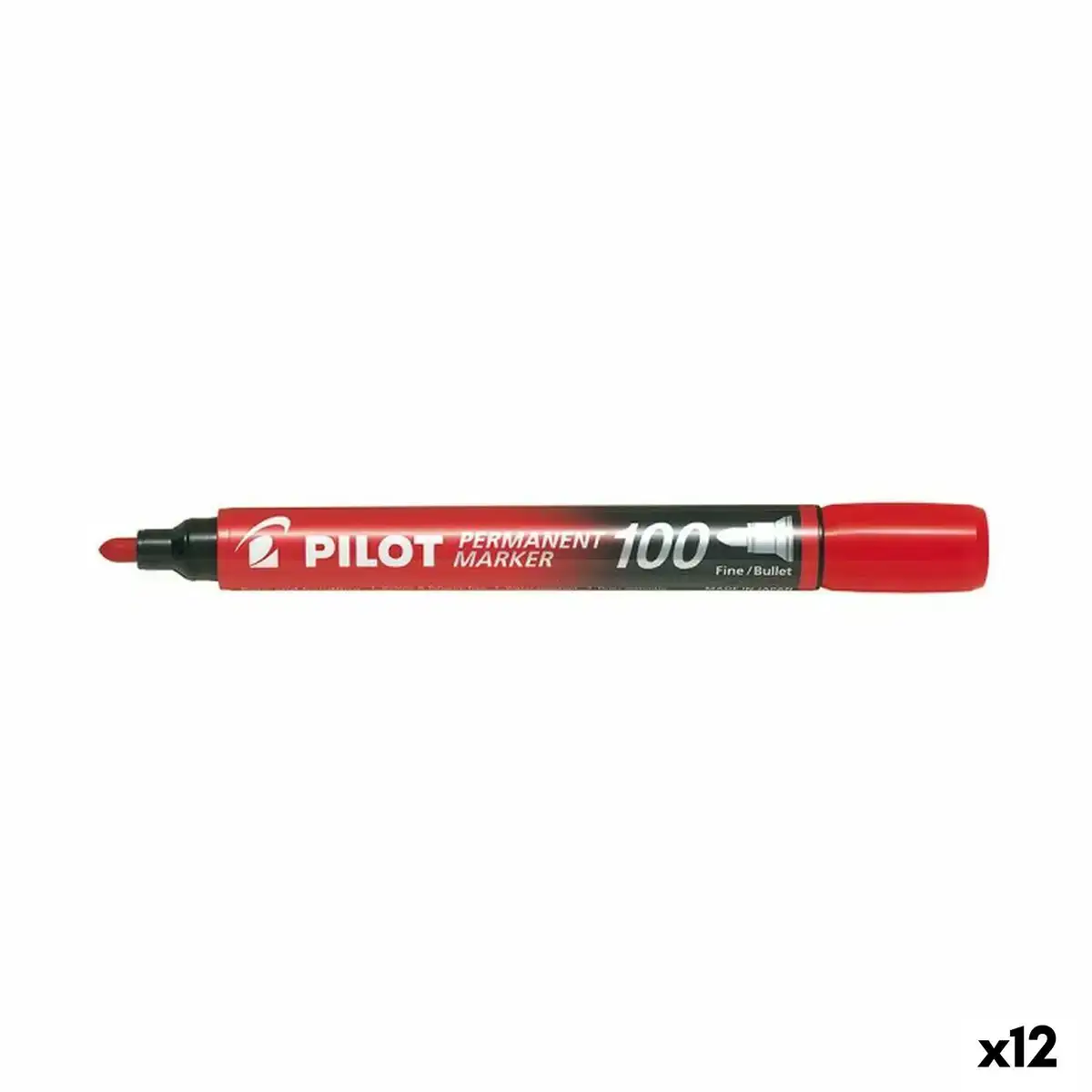 Marqueur permanent pilot sca 100 rouge 12 unites _8030. DIAYTAR COTE D'IVOIRE - Où Choisir Rime avec Qualité. Découvrez notre sélection soigneusement conçue et choisissez des articles qui incarnent l'excellence et l'innovation.