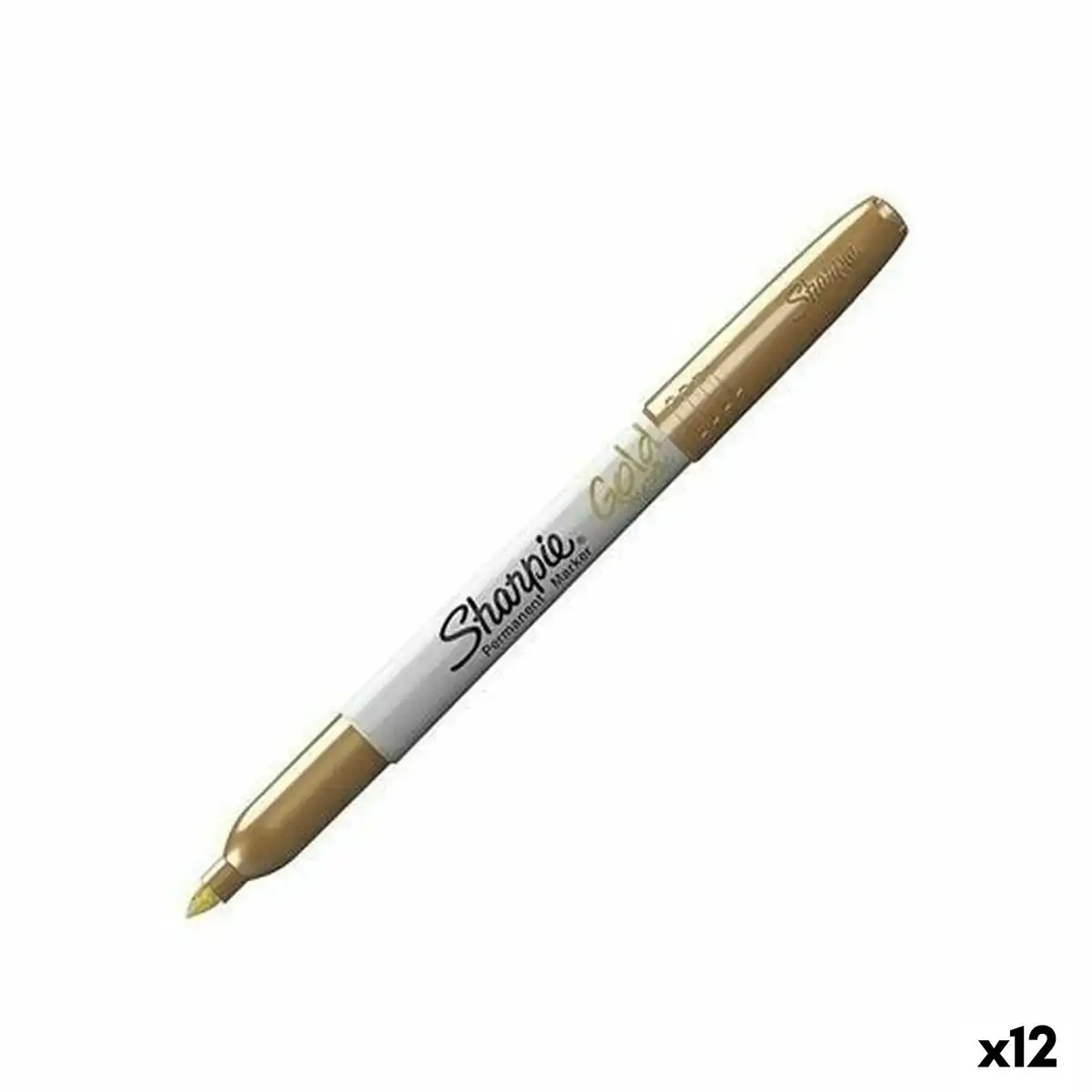 Marqueur permanent sharpie dore 0 9 mm 12 unites _6622. DIAYTAR COTE D'IVOIRE - Là où Chaque Achat a du Sens. Explorez notre gamme et choisissez des produits qui racontent une histoire, du traditionnel au contemporain.